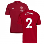 Arsenal 2021-2022 Training Tee (Active Maroon) (DIXON 2)