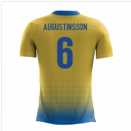 2025-2026 Sweden Airo Concept Home Shirt (Augustinsson 6)