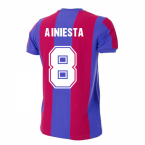 Barcelona 1976-1977 Retro Football Shirt (A.INIESTA 8)