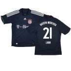 Bayern Munich 2008-10 Away Shirt ((Excellent) S) (Lahm 21)