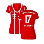Bayern Munich 2017-18 Womens Home Shirt (XL) ((Excellent) XL) (Boateng 17)