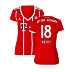 Bayern Munich 2017-18 Womens Home Shirt (XL) ((Excellent) XL) (Klose 18)