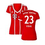 Bayern Munich 2017-18 Womens Home Shirt (XL) ((Excellent) XL) (Vidal 23)