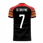 Belgium 2025-2026 Away Concept Football Kit (Libero) (DE BRUYNE 7)