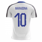 Boca Juniors 2025-2026 Away Concept Football Kit (Libero) (MARADONA 10)