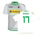 Borussia Monchengladbach 2013-14 Home Shirt ((Excellent) XXL) (Wendt 17)