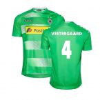 Borussia Monchengladbach 2016-18 Away Shirt ((Very Good) XL) (Vestergaard 4)