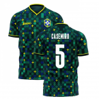 Brazil 2023-2024 Third Concept Football Kit (Libero) (CASEMIRO 5)