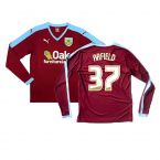 Burnley 2015-16 Long Sleeve Home Shirt ((Excellent) S) (Arfield 37)