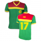 Cameroon 1989 Short Sleeve Retro Shirt 100% Cotton (FOE 17)