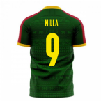 Cameroon 2023-2024 Home Concept Football Kit (Libero) (MILLA 9)