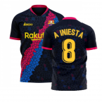 Barcelona 2020-2021 Away Concept Football Kit (Libero) (A INIESTA 8)