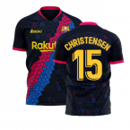 Barcelona 2020-2021 Away Concept Football Kit (Libero) (CHRISTENSEN 15)