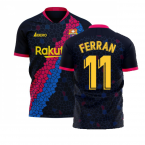 Barcelona 2020-2021 Away Concept Football Kit (Libero) (FERRAN 11)