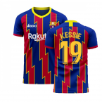 Barcelona 2020-2021 Home Concept Football Kit (Libero) (KESSIE 19)