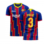 Barcelona 2020-2021 Home Concept Football Kit (Libero) (PIQUE 3)