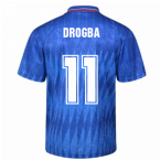 Chelsea 1990 Retro Football Shirt (DROGBA 11)