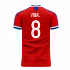 Chile 2023-2024 Home Concept Football Kit (Viper) (VIDAL 8)