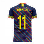 Colombia 2023-2024 Third Concept Football Kit (Libero) (ASPRILLA 11)
