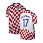 Croatia 2016-17 Home Shirt ((Very Good) XXL) (Mandzukic 17)