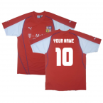 Czech Republic 2003-04 Home Shirt ((Excellent) L) (Your Name)