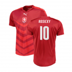 Czech Republic 2016-17 Home Shirt ((Very Good) XXL) (Rosicky 10)