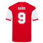 Score Draw Arsenal 1982 Home Shirt (Davis 9)