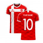 Denmark 2025-2026 Home Concept Football Kit (Viper) (Your Name)