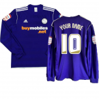 Derby County 2011-12 Away Long Sleeve Shirt (M) (Excellent) (Your Name)