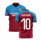 East London 2025-2026 Home Concept Football Kit (Libero) (Your Name)