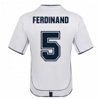 England 2002 Retro Football Shirt (FERDINAND 5)