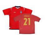 England 2006-08 Away Shirt (XLB 158cm) (Excellent) (CROUCH 21)
