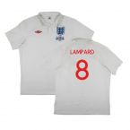 England 2009-10 World Cup Home shirt (XL) (Very Good) (Lampard 8)