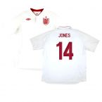 England 2012-13 Home Shirt (Good) (Jones 14)
