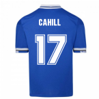 Everton 1994 Umbro Retro Football Shirt (CAHILL 17)