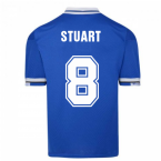 Everton 1994 Umbro Retro Football Shirt (Stuart 8)