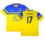 Everton 2013-14 Away Shirt (S) ((Excellent) S) (Lukaku 17)