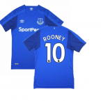 Everton 2017-18 Home Shirt (Good Condition) (L) (Rooney 10)