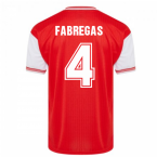 Score Draw Arsenal 1985 Centenary Retro Football Shirt (FABREGAS 4)