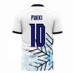 Finland 2023-2024 Home Concept Football Kit (Libero) (PUKKI 10)