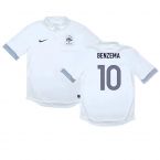 France 2012-13 Away Shirt ((Good) M) (Benzema 10)