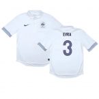 France 2012-13 Away Shirt ((Good) M) (EVRA 3)