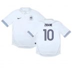 France 2012-13 Away Shirt ((Good) M) (ZIDANE 10)