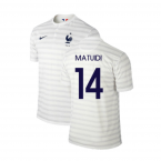 France 2014-15 Away Shirt ((Excellent) M) (Matuidi 14)