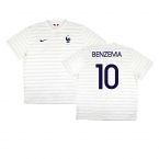 France 2014-15 Away Shirt ((Very Good) XXL) (Benzema 10)