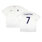France 2014-15 Away Shirt ((Very Good) XXL) (Cantona 7)
