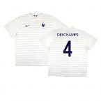 France 2014-15 Away Shirt ((Very Good) XXL) (Deschamps 4)