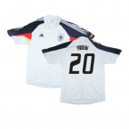 Germany 2004-06 Home Shirt ((Very Good) XL) (Podolski 20)