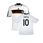 Germany 2008-09 Home Shirt ((Good) XL) (PODOLSKI 10)