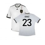 Germany 2010-11 Home Shirt ((Excellent) XL) (GOMEZ 23)